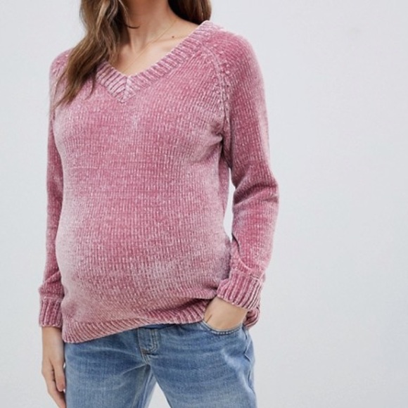 Maternity chenille Sweater - Picture 3 of 10